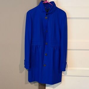 J. Crew Royal Blue Wool Pea Coat